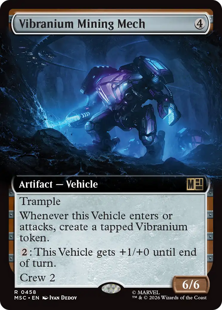 Vibranium Mining Mech (Extended Art) [Marvel Super Heroes Commander] | Gear Gaming Fayetteville