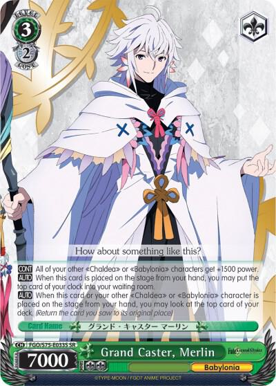 Grand Caster, Merlin (SR) - [Fate/Grand Order Absolute Demonic Front: Babylonia] | Gear Gaming Fayetteville