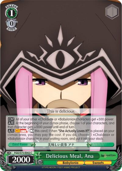 Delicious Meal, Ana - [Fate/Grand Order Absolute Demonic Front: Babylonia] | Gear Gaming Fayetteville