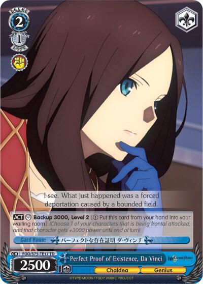 Perfect Proof of Existence, Da Vinci - [Fate/Grand Order Absolute Demonic Front: Babylonia] | Gear Gaming Fayetteville