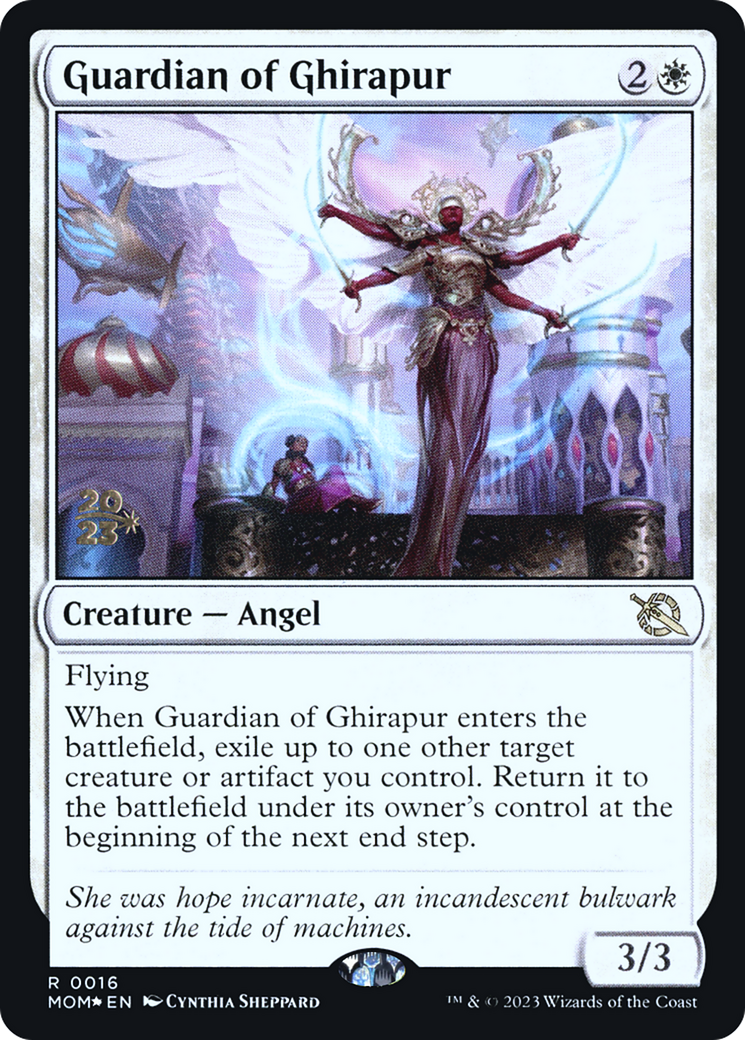 Guardian of Ghirapur [March of the Machine Prerelease Promos] | Gear Gaming Fayetteville