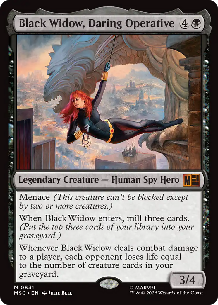 Black Widow, Daring Operative [Marvel Super Heroes Commander] | Gear Gaming Fayetteville