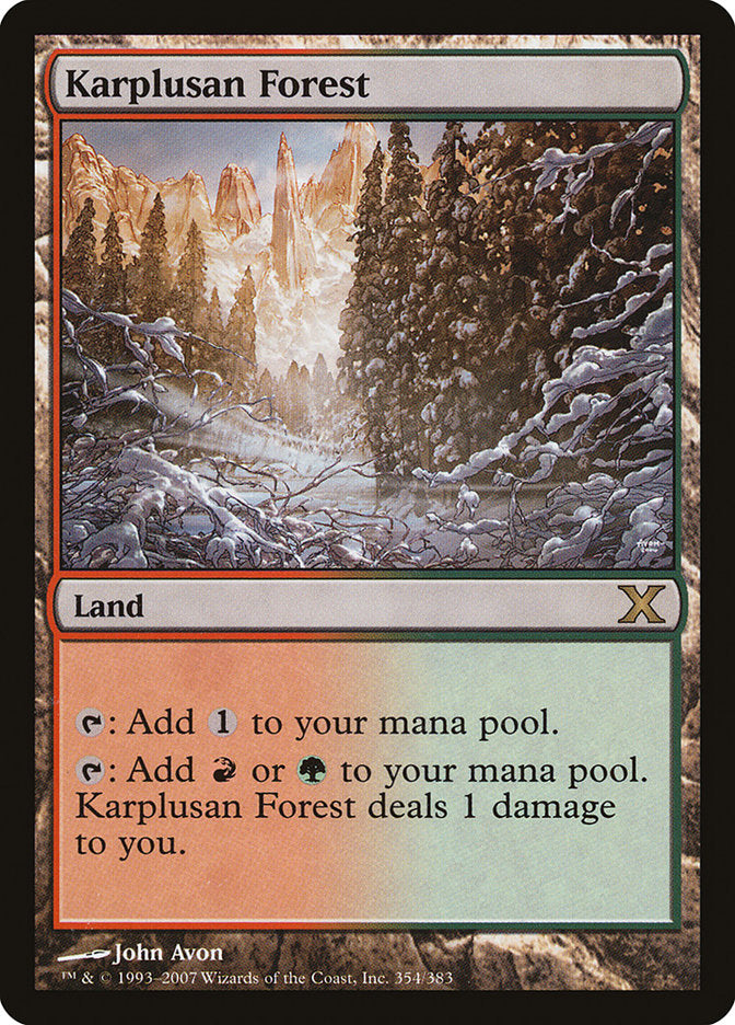 Karplusan Forest [Tenth Edition] | Gear Gaming Fayetteville
