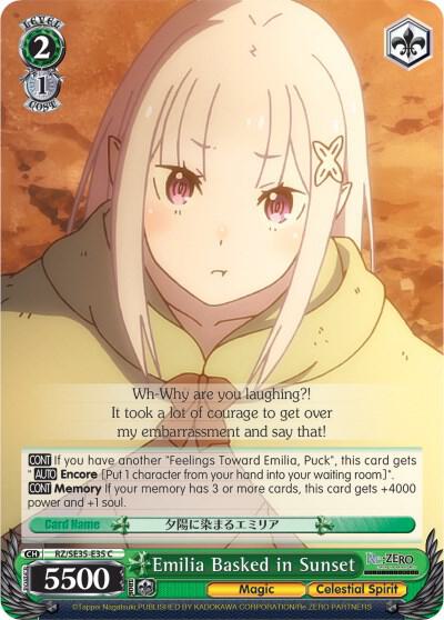 Emilia Basked in Sunset - [Re:ZERO: The Frozen Bond] | Gear Gaming Fayetteville