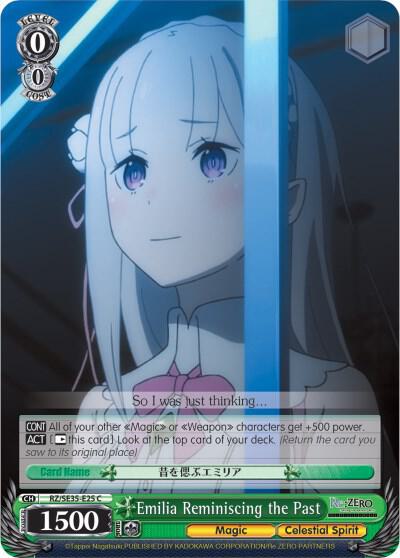Emilia Reminiscing the Past (Parallel Foil) - [Re:ZERO: The Frozen Bond] | Gear Gaming Fayetteville