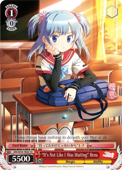 "It's Not Like I Was Waiting" Rena - [Magia Record: Puella Magi Madoka Magica [Side Story] (Mobile)] | Gear Gaming Fayetteville