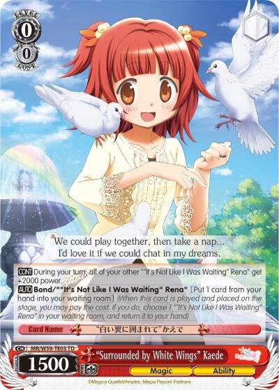 "Surrounded by White Wings" Kaede - [Magia Record: Puella Magi Madoka Magica [Side Story] (Mobile)] | Gear Gaming Fayetteville