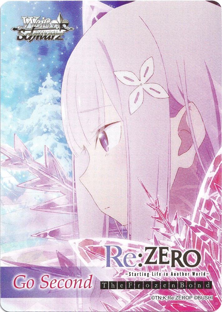 Go Second Card - Emilia All Alone - [Re:ZERO: The Frozen Bond] | Gear Gaming Fayetteville