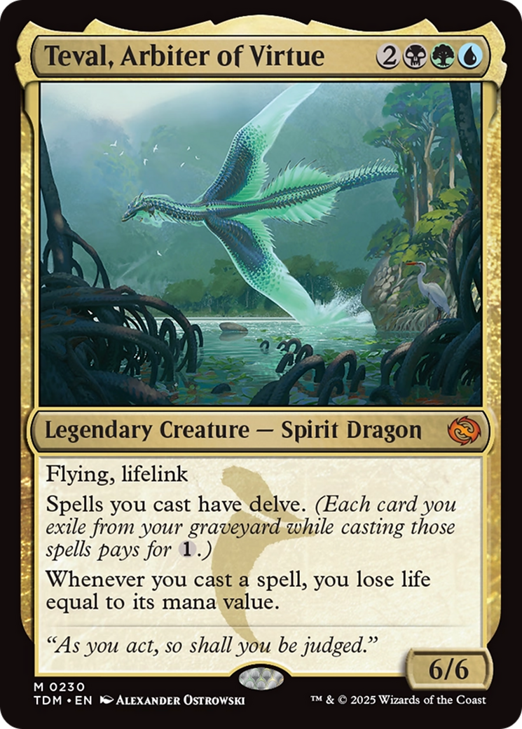Teval, Arbiter of Virtue [Tarkir: Dragonstorm] | Gear Gaming Fayetteville