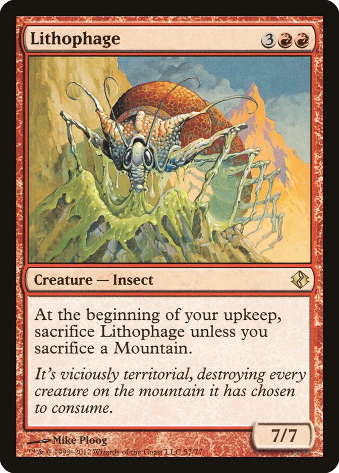 Lithophage [Duel Decks: Venser vs. Koth] | Gear Gaming Fayetteville