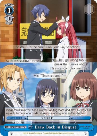 Draw Back in Disgust - [Date A Live] | Gear Gaming Fayetteville