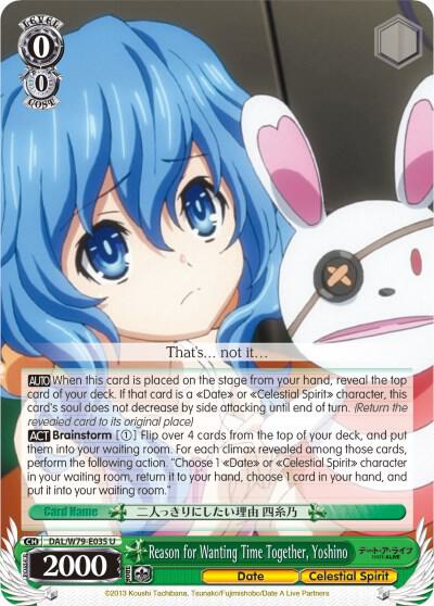 Reason for Wanting Time Together, Yoshino - [Date A Live] | Gear Gaming Fayetteville