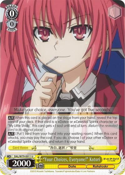 "Your Choices, Everyone!" Kotori - [Date A Live] | Gear Gaming Fayetteville