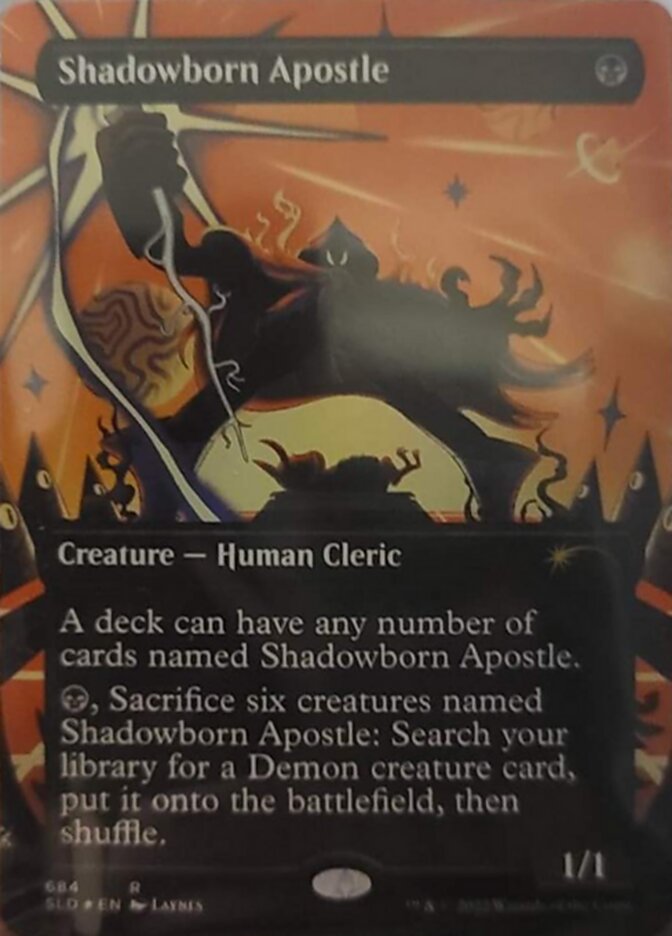 Shadowborn Apostle (Borderless) (684) [Secret Lair Drop Promos] | Gear Gaming Fayetteville