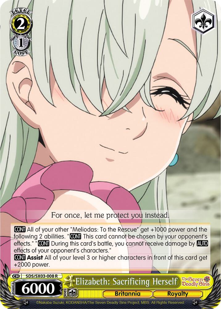 Elizabeth: Sacrificing Herself - [The Seven Deadly Sins] | Gear Gaming Fayetteville