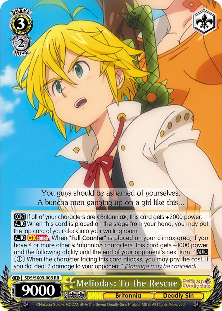 Meliodas: To the Rescue - [The Seven Deadly Sins] | Gear Gaming Fayetteville