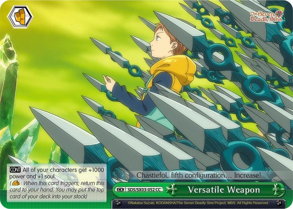 Versatile Weapon - [The Seven Deadly Sins] | Gear Gaming Fayetteville