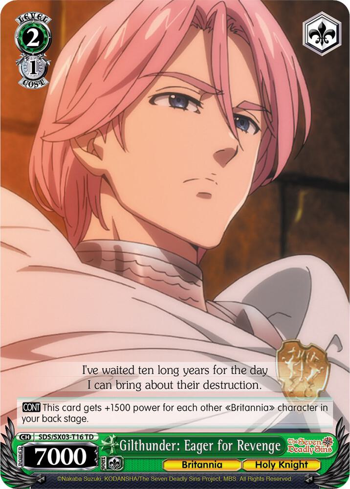 Gilthunder: Eager for Revenge - [The Seven Deadly Sins] | Gear Gaming Fayetteville