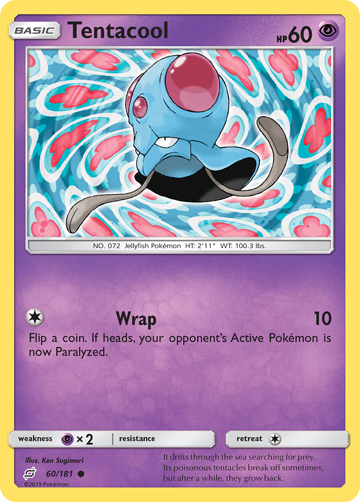 Tentacool (60/181) [Sun & Moon: Team Up] | Gear Gaming Fayetteville