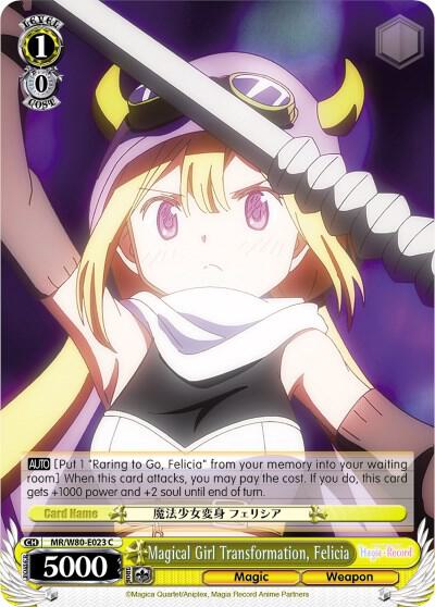 Magical Girl Transformation, Felicia - [Magia Record: Puella Magi Madoka Magica [Side Story] (Anime)] | Gear Gaming Fayetteville