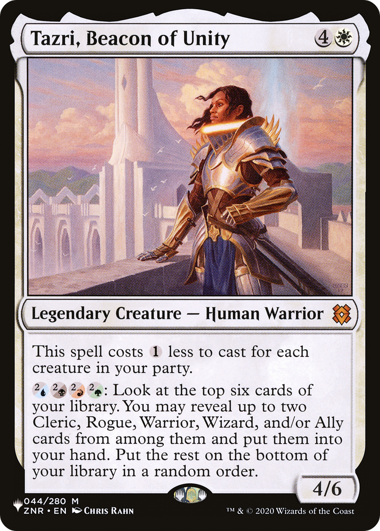 Tazri, Beacon of Unity (ZNR) [The List] | Gear Gaming Fayetteville