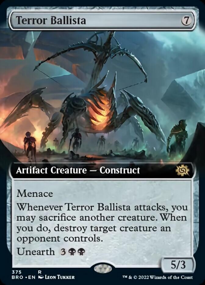 Terror Ballista (Extended Art) [The Brothers' War] | Gear Gaming Fayetteville