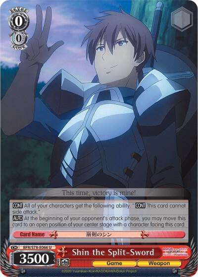 Shin the Split-Sword - [BOFURI: I Don't Want to Get Hurt, so I'll Max Out My Defense] | Gear Gaming Fayetteville