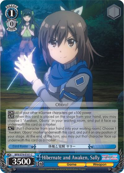 Hibernate and Awaken, Sally - [BOFURI: I Don't Want to Get Hurt, so I'll Max Out My Defense] | Gear Gaming Fayetteville