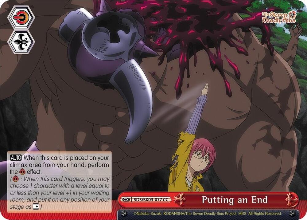 Putting an End - [The Seven Deadly Sins] | Gear Gaming Fayetteville