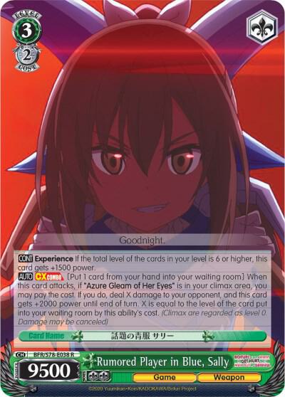 Rumored Player in Blue, Sally - [BOFURI: I Don't Want to Get Hurt, so I'll Max Out My Defense] | Gear Gaming Fayetteville