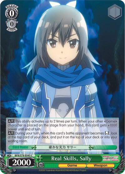 Real Skills, Sally - [BOFURI: I Don't Want to Get Hurt, so I'll Max Out My Defense] | Gear Gaming Fayetteville