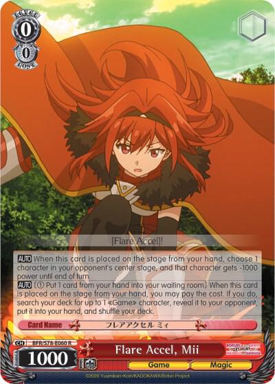 Flare Accel, Mii - [BOFURI: I Don't Want to Get Hurt, so I'll Max Out My Defense] | Gear Gaming Fayetteville