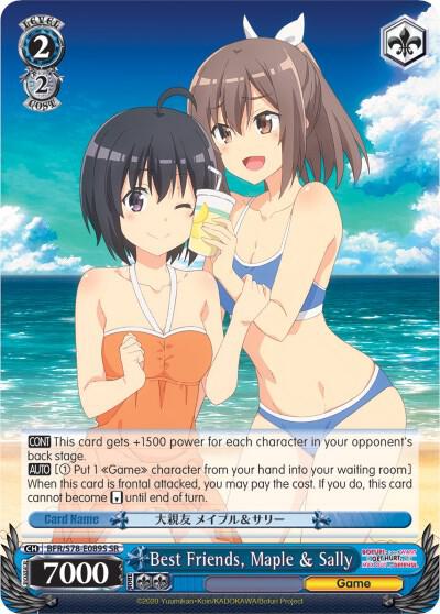 Best Friends, Maple & Sally (SR) - [BOFURI: I Don't Want to Get Hurt, so I'll Max Out My Defense] | Gear Gaming Fayetteville