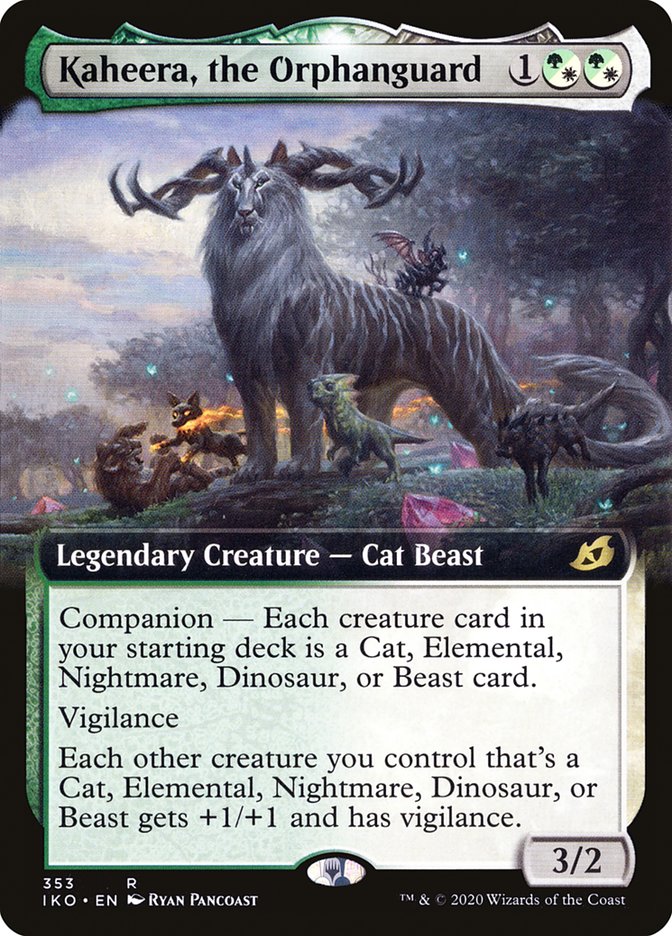 Kaheera, the Orphanguard (Extended Art) [Ikoria: Lair of Behemoths] | Gear Gaming Fayetteville