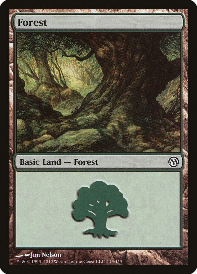 Forest (113) [Duels of the Planeswalkers] | Gear Gaming Fayetteville