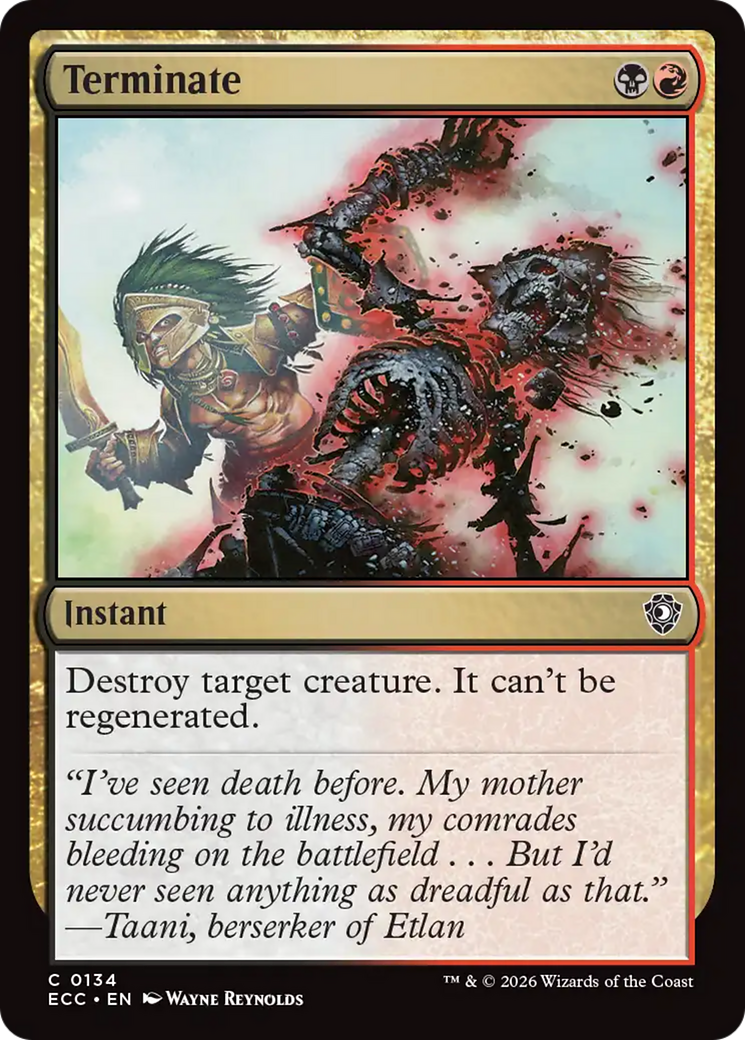 Terminate [Lorwyn Eclipsed Commander] | Gear Gaming Fayetteville