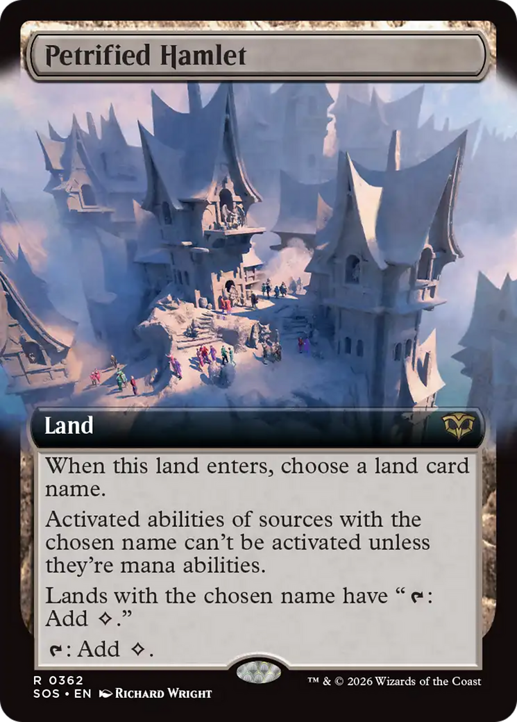Petrified Hamlet (Extended Art) [Secrets of Strixhaven] | Gear Gaming Fayetteville