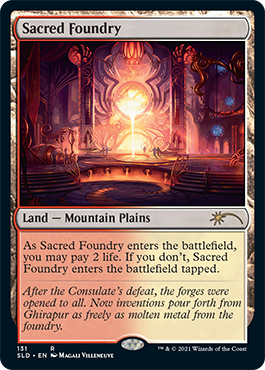 Sacred Foundry [Secret Lair Drop Series] | Gear Gaming Fayetteville