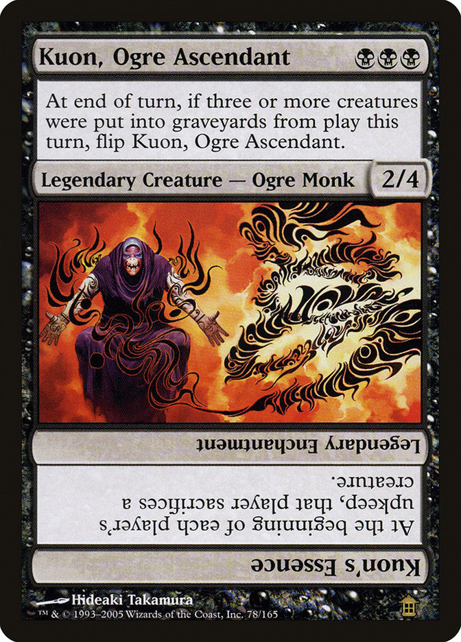 Kuon, Ogre Ascendant // Kuon's Essence [Saviors of Kamigawa] | Gear Gaming Fayetteville