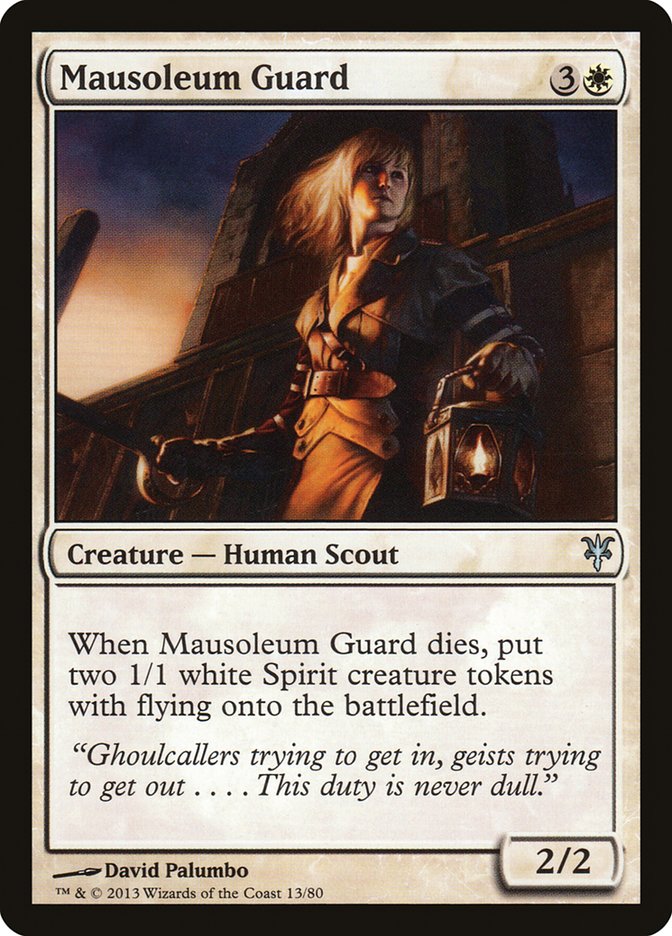 Mausoleum Guard [Duel Decks: Sorin vs. Tibalt] | Gear Gaming Fayetteville