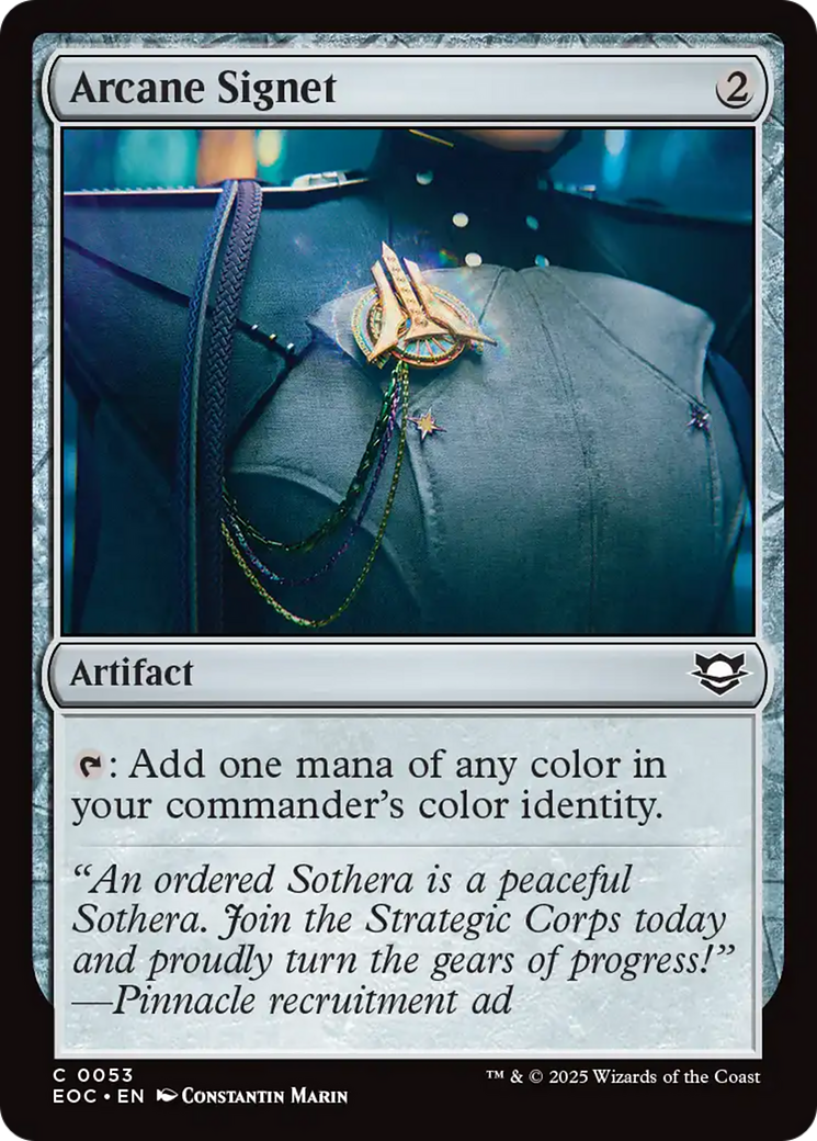 Arcane Signet [Edge of Eternities Commander] | Gear Gaming Fayetteville