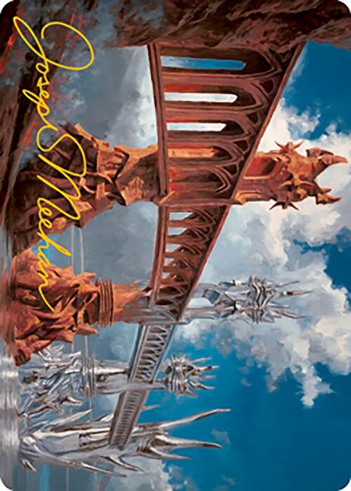 Silverbluff Bridge Art Card (Gold-Stamped Signature) [Modern Horizons 2 Art Series] | Gear Gaming Fayetteville