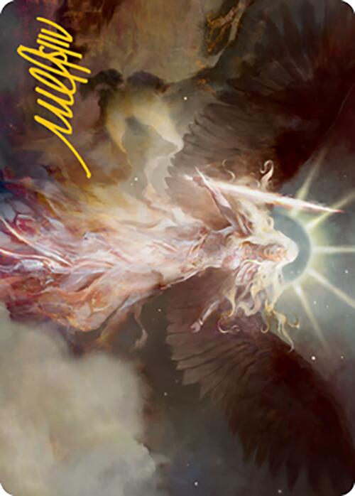 Serra's Emissary Art Card (Gold-Stamped Signature) [Modern Horizons 2 Art Series] | Gear Gaming Fayetteville
