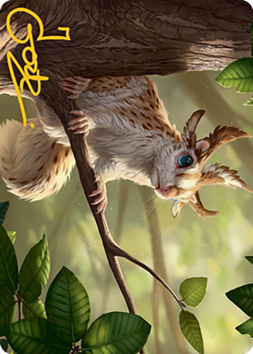 Squirrel Sovereign Art Card (Gold-Stamped Signature) [Modern Horizons 2 Art Series] | Gear Gaming Fayetteville
