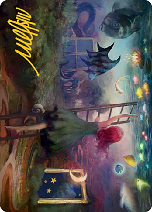 Lucid Dreams Art Card (Gold-Stamped Signature) [Modern Horizons 2 Art Series] | Gear Gaming Fayetteville