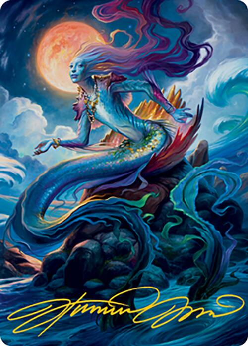 Svyelun of Sea and Sky Art Card (24) (Gold-Stamped Signature) [Modern Horizons 2 Art Series] | Gear Gaming Fayetteville