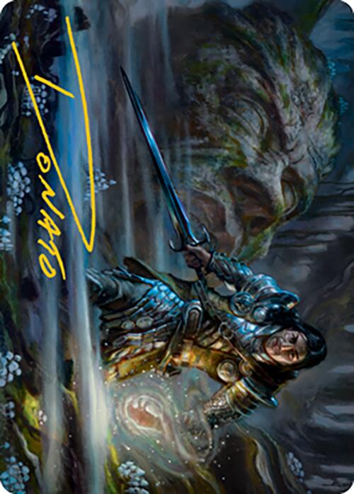 Carth the Lion Art Card (Gold-Stamped Signature) [Modern Horizons 2 Art Series] | Gear Gaming Fayetteville