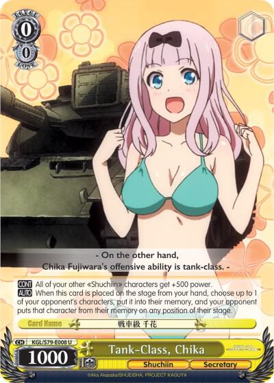 Tank-Class, Chika - [Kaguya-sama: Love is War] | Gear Gaming Fayetteville