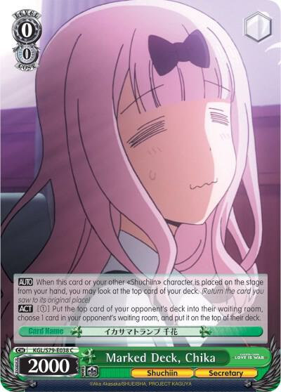 Marked Deck, Chika - [Kaguya-sama: Love is War] | Gear Gaming Fayetteville
