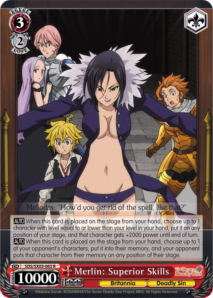 Merlin: Superior Skills - [The Seven Deadly Sins] | Gear Gaming Fayetteville
